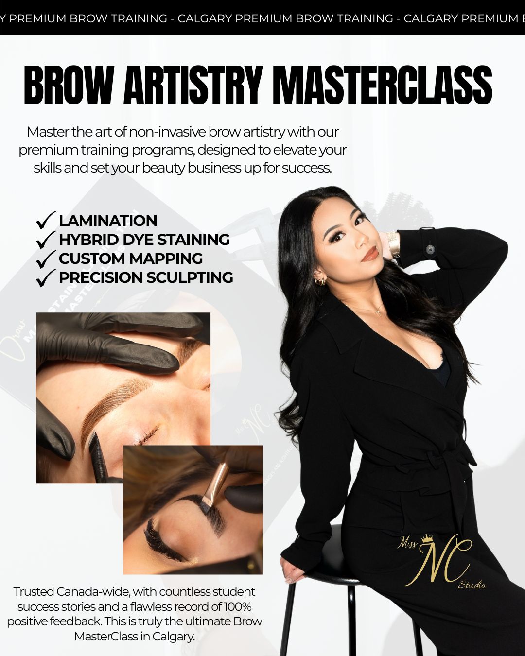 2-DAY BROW MAP, WAX, STAIN & LAMINATION TRAINING